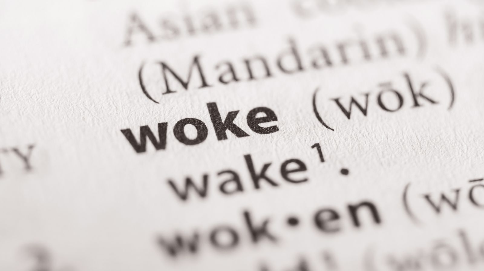 Call me Woke. I’ve been called worse.